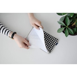 Hyundai Department COCO Antibacterial Mask Pouch BL Size: Approx. W21 D1 H12 A415BL