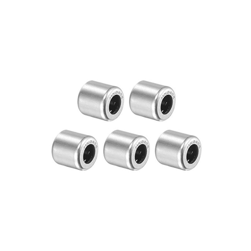 sourcing map HK0408 Needle Bearing 4 mm Bore 8 mm
