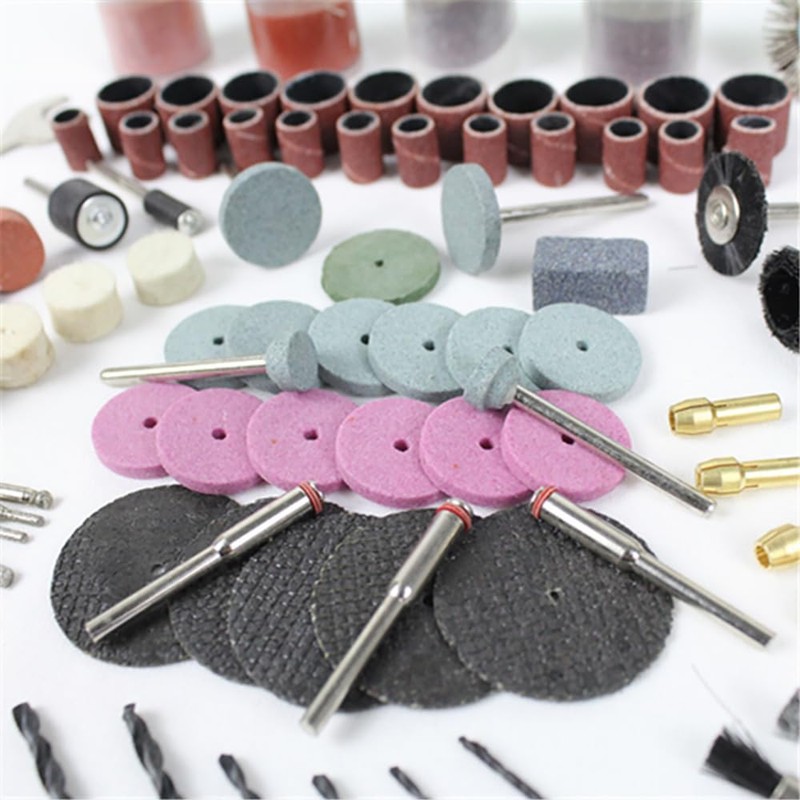 147 Pcs Rotary Accessories Kit, Rotary Electric Grinder Tool Accessories,