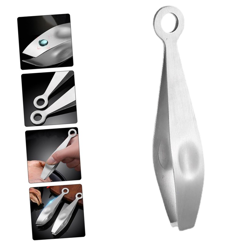 iplusmile Multi Function Stainless Steel Tweezers Versatile Hair Remover for