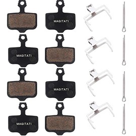 Semi-Metallic Bike Bicycle Disc Brake Pads Compatible with Sram Avid Elixir 1 3 5 7 9 R ER CR mag Level TL T Sram XX X7 X9 XXWC DB1 DB3 DB5