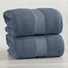 NY Loft 100% Cotton 2 Pack Bath Sheet Towel Set