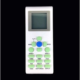 BOXILUSTO YKR-P/001E Remote Control Replacement for AUX Air Conditioner Aux Mini Split Air Conditioner YKRP/002E YKR-P/002E YKR-P/001E YKR-P/003E ASW-H12A2INV