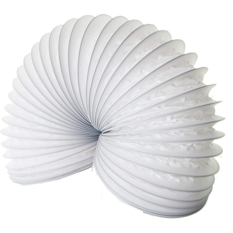 Blauberg UK BLAUFLEX PVC/127/3 Plastic PVC Tumble Dryer Hose Duct