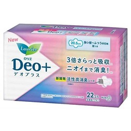 Laurier Deo Plus 8.1 inches (20.5 cm) with wings, 22 packs