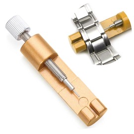 Watch Link Removal Tool, Strap Adjustment & Link Removal, Opening Tool, Watch Sizing Kit, Case Opener, Watch Strap Link Pin Remover, Spring Bars, Watch Bracelet Adjustment (Gold)