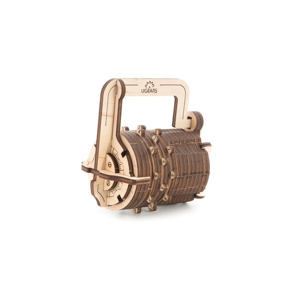 UGears UTG0017 Combination Lock Wooden 3D Mechanical Puzzle