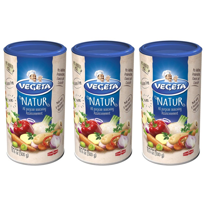 Podravka Vegeta Natur Seasoning, 10.6 oz x 3 (3 pack)