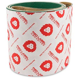Red Label Abrasives 4 X 36 Inch 80 Grit Metal Grinding Zirconia Sanding Belts, 3 Pack