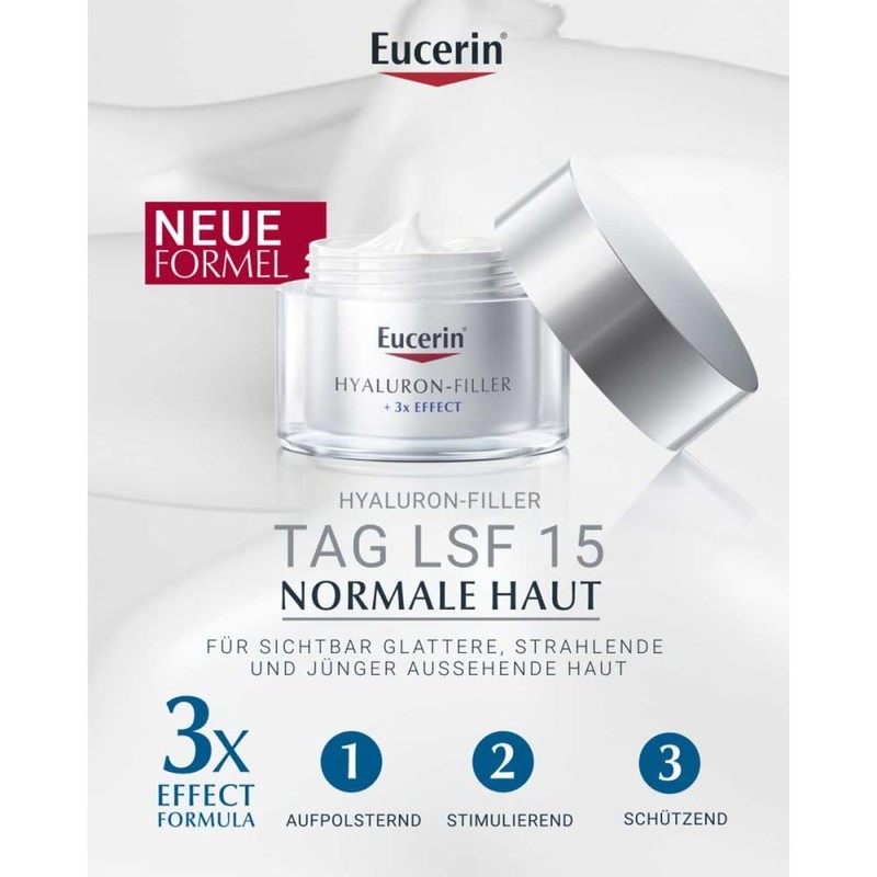 EUCERIN Anti-Age Hyaluronic Filler Day Standard + Mixing H 50