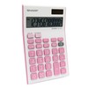 Sharp EL124TPK Twin Power 12-Digit Display Business Calculator