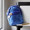 Labriciyon 1Pc Blue Mini Doll Backpack School Bag Model Dollhouse