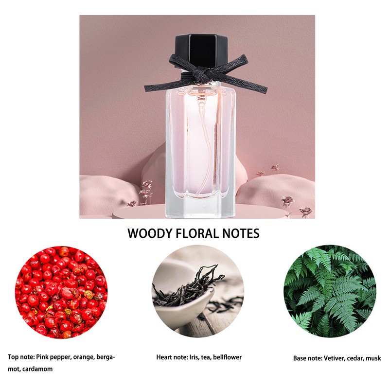 4pcs 25ml Women Long Lasting Woody Floral Perfume Exquisite Refreshing