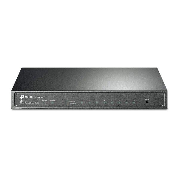 TP-Link TL-SG2008 Managed Gigabit Ethernet (10/100/1000) Black