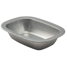 Genware Vintage Steel Pie Dish 7.8inch / 20cm - Single Vintage Steel Crockery