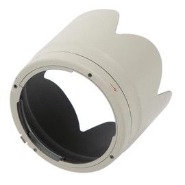 Goshyda Camera Lens Hood, White ET‑87 Reversible Camera Lens Hood Shade Protector Portable Camera Hood Cap Set for Canon EF 70‑200mm F2.8 USM IS II Lens