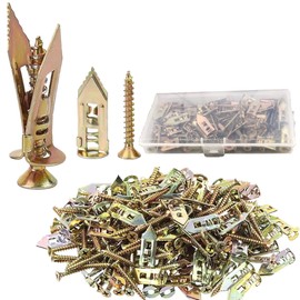 50 sets of screw dowels, cavity dowels, plasterboard screws, plasterboard dowels, expansion plugs and screws for drywall