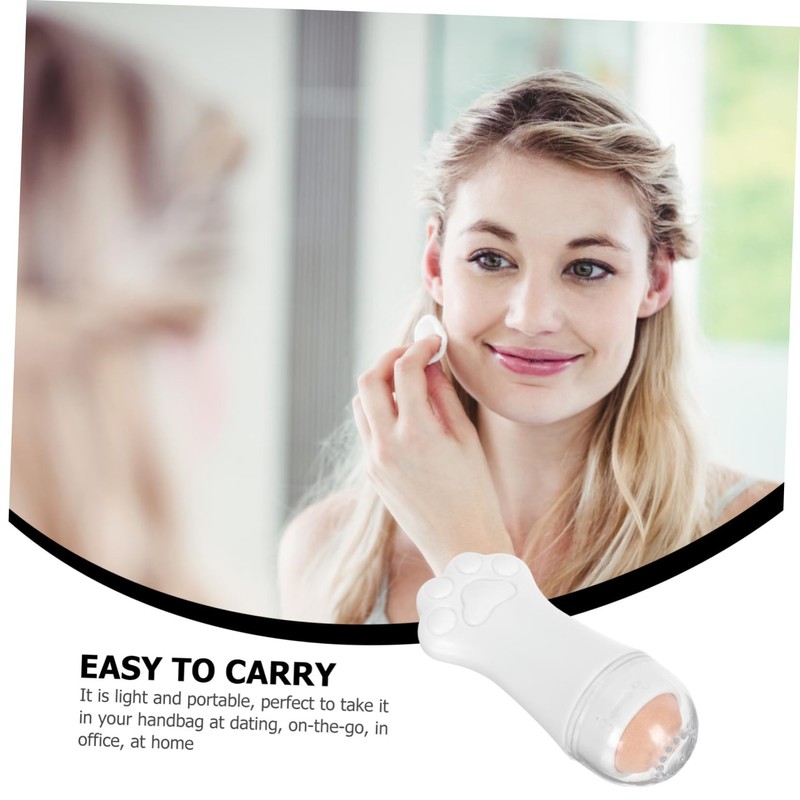 Healvian Volcanic Stone Oil Absorbing Roller Durable Face Massager for