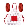 TVSVKWE 1 Piece Of Strawberry Pattern Apron And 1 Pair