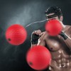 Punching Reaction PU Foam Ball Headband Adjustable Sports Fitness Boxing