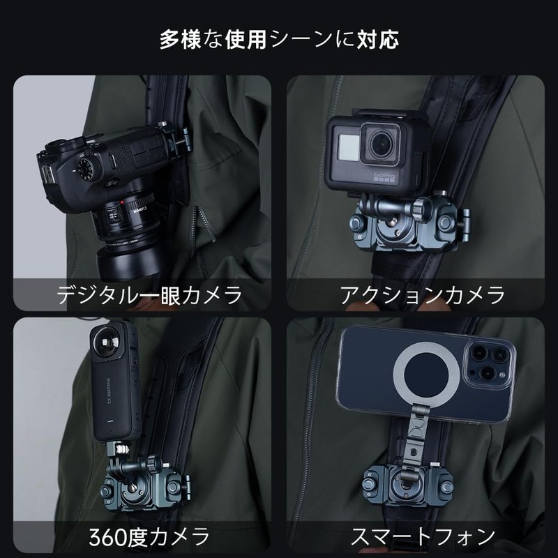 XILETU XQD1 Camera Holster Camera Holder Backpack Clip Capture Type