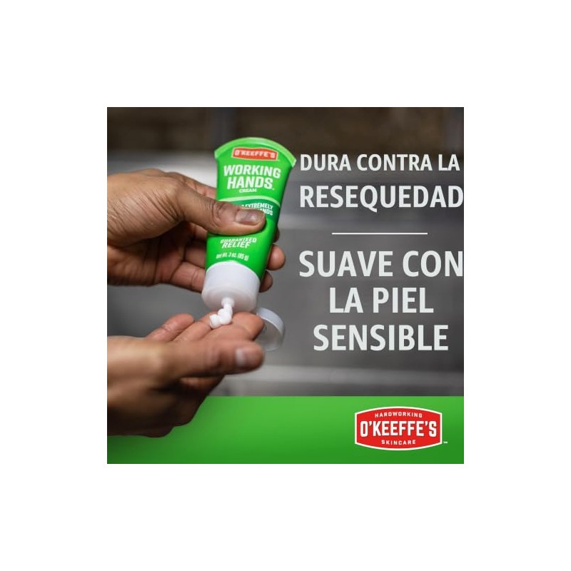 Keeffe Working Hands Crema Manos Tubo Paquete
