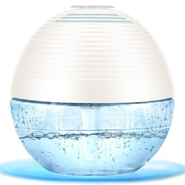 ap airpleasure Water-Based Purifier Air Washer, Air Revitalizer & Freshener, Air Fresher with 6 Colorful lights for Rooms (White)