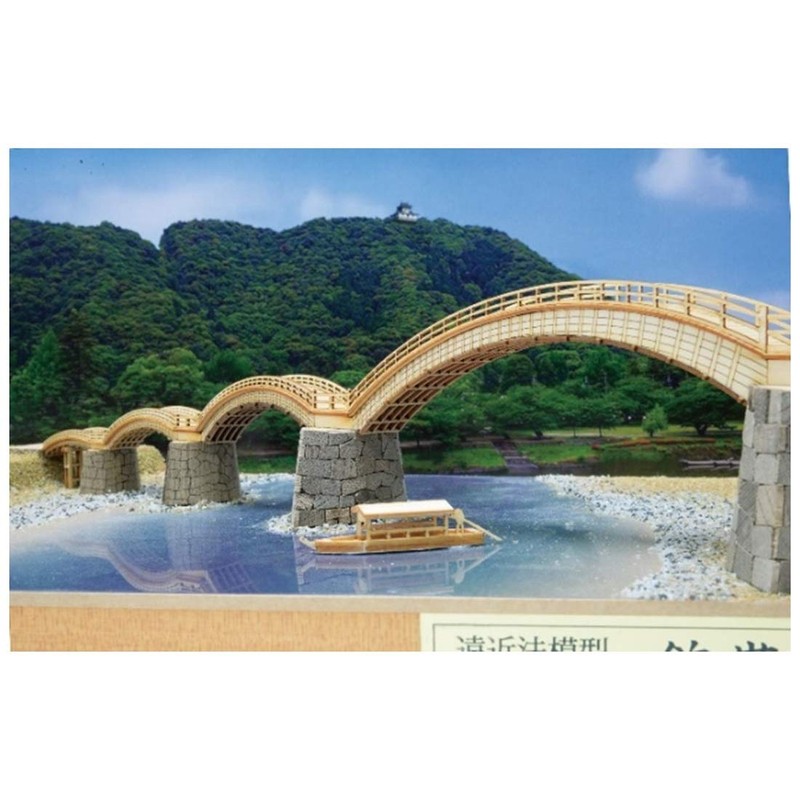 Woody Joe Perth Model Kintai Bridge Wooden Model Building Kit