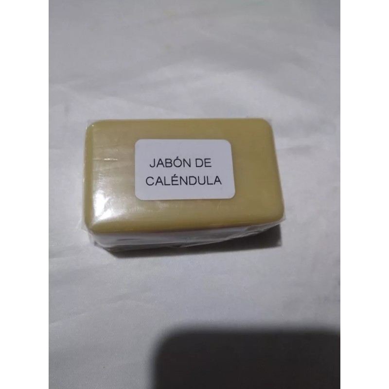 Artesanal Jabón En Barra De Caléndula. 1 Pieza.