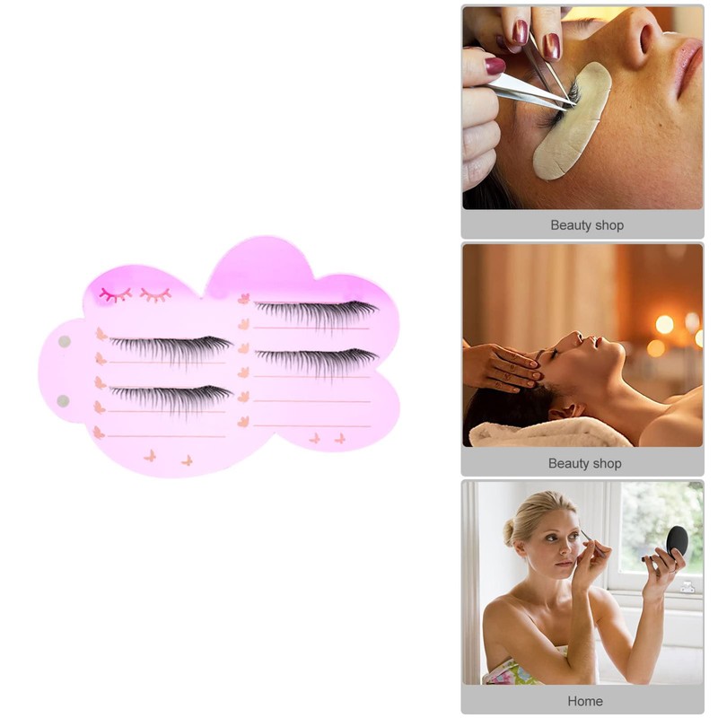 FOMIYES Eyelash Extension Supplies Magnetic Lash Tray Acrylic Platform Perfect