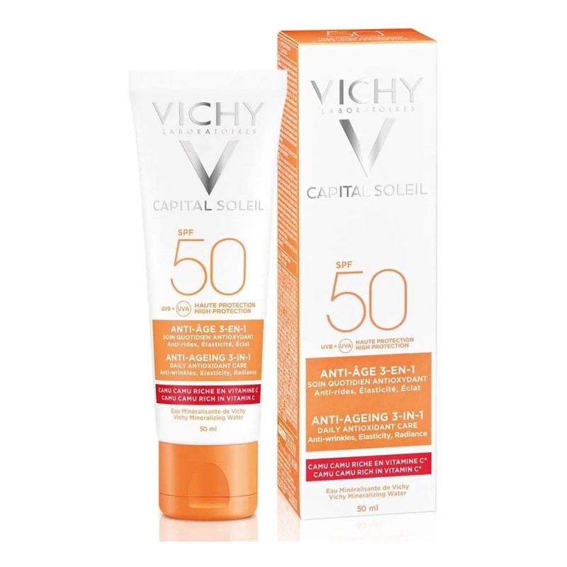 Protector Solar Facial Vichy Capital Soleil Anti Edad Spf