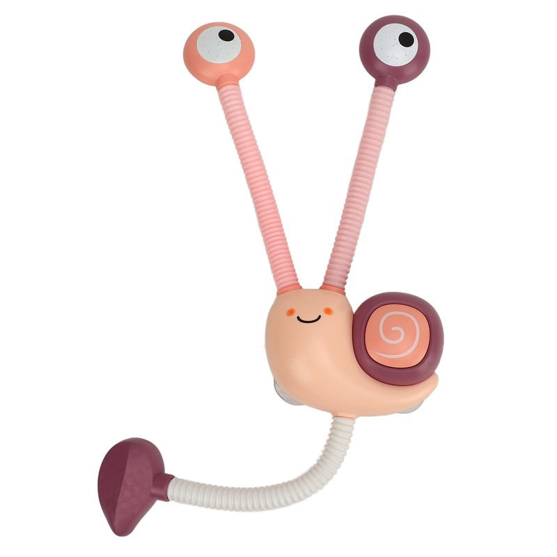 Baby Bath Shower Head Double Sprinkler Bathtub Tub Snail Shaped