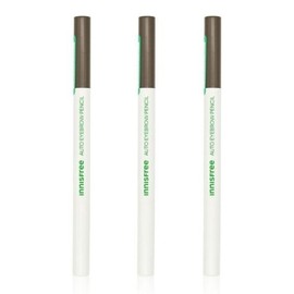 Innisfree 이니스프리 납작 아이브로우 펜슬 0.3g 7호 밤새고 달콤한 허니 브라운 3개 Innisfree Flat Eyebrow Pencil 0.3g No. 7 Overnight Sweet Honey Brown 3 Pieces