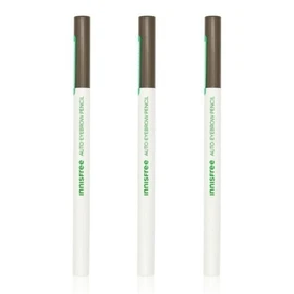 Innisfree 이니스프리 납작 아이브로우 펜슬 0.3g 7호 밤새고 달콤한 허니 브라운 3개 Innisfree Flat Eyebrow Pencil 0.3g No. 7 Overnight Sweet Honey Brown 3 Pieces