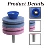 Lawn Mower Blade Sharpener, Four Layer Mower Blade Grinder Wheel