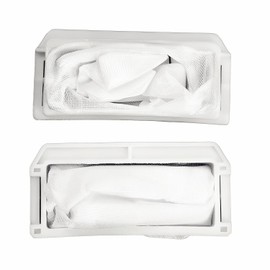 2 Pack Machine Lint Filter Panasonic Lint Compatible for AXW22A-6BM0, AXW22A-6BM3, AXW22A-6RUO