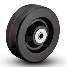 6" X 2" (6PPH62) Non-Marking Phenolic Wheel, 1200 lbs Capacity, Roller Bearing