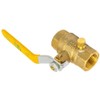 LEFITPA Replacement 3/4 Inch FIP Brass Ball Valve with Stop