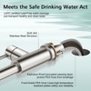 CREA Kitchen Sink Faucet,Pull Down Kitchen Faucets with Sprayer 3