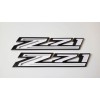 OEM 2pcs 2019-2023 Chevy Silverado Z71 Emblem OEM Fender Gloss