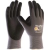 10 Pair MaxiFlex Ultimate nitrile foam palm coated work gloves,