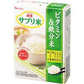 Shingen Supplement Rice Vitamins and Iron, 0.9 oz (25 g) x 2 Packs)