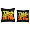 Talk Birdie To Me Throw Pillow