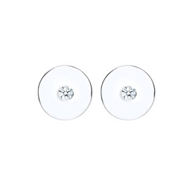 Diamore 0305270113 Women's Stud Earrings 925 Sterling Silver and White Diamond