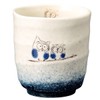 Soho Kiln 488-08-463 Sushi Yumi Blown Owl, Blue, Diameter 3.3