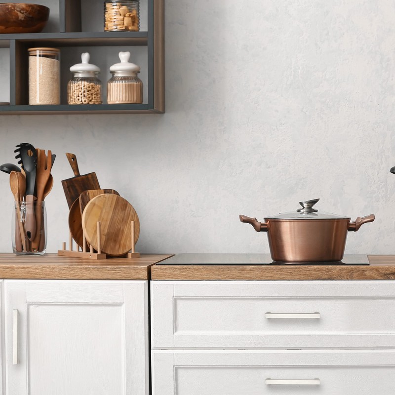 Ravinte 30 Pack 5 Inch Kitchen Square Cabinet Handles Satin