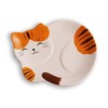 Cat Shaped Ceramic Plate – 6.8 x 5.1 inch Small