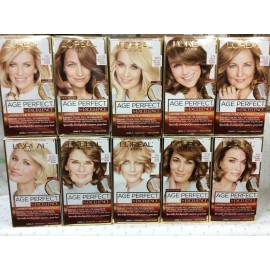 L'Oreal Age Perfect B Excellence Layered-Tone Flattering Hair Color CHOOSE COLOR - 6CB Light Soft Chesnut Brown