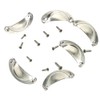 Ruidee Pack of 12 Shell Handle Drawer Handles Drawer Handles
