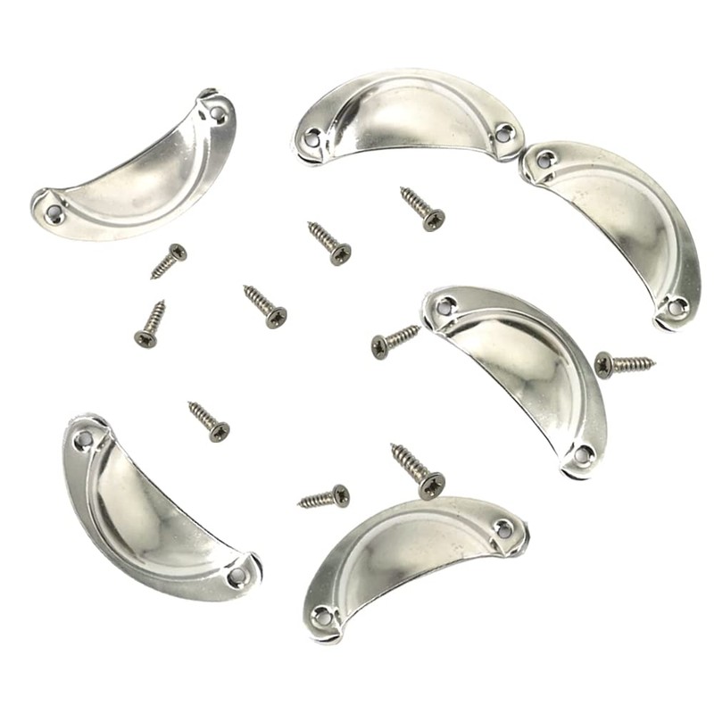 Ruidee Pack of 12 Shell Handle Drawer Handles Drawer Handles
